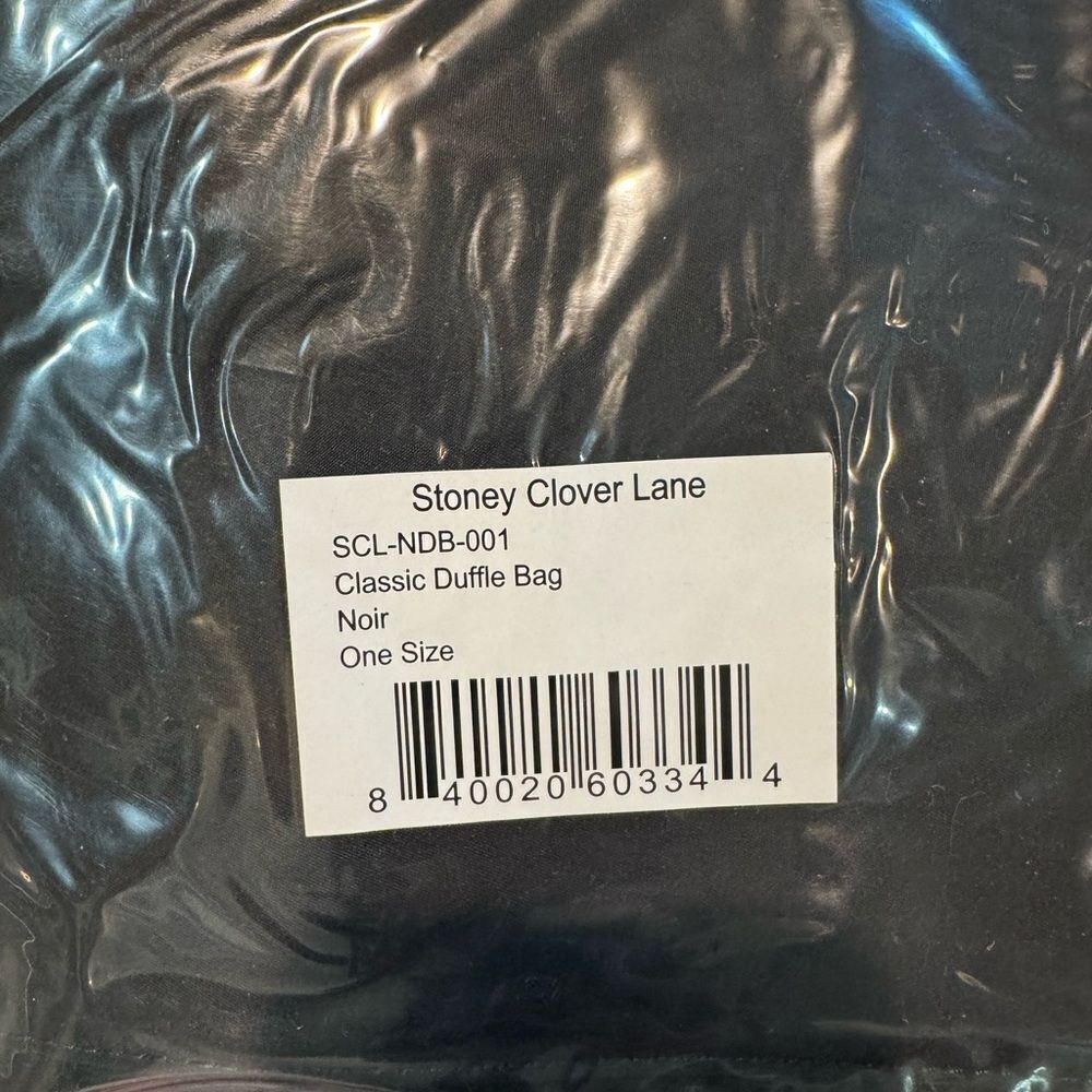 - Stoney Clover Lane Classic Black Duffle Bag brand new in packaging - Picture 6 of 8